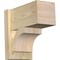 Ekena Millwork Westlake Block Rough Sawn Outlooker, Douglas Fir, 8"W x 14"D x 14"H OUT08X14X14WTL05RDF - alternate 1